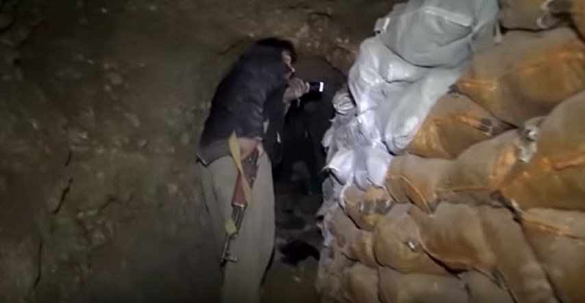 Video: Kurdi pronašli impresivnu mrežu tunela u kojima su se krili barbari Islamske države