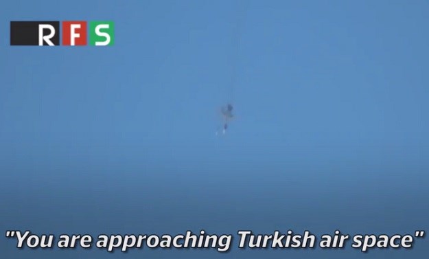 Turska vojska objavila snimku upozorenja oborenom ruskom avionu