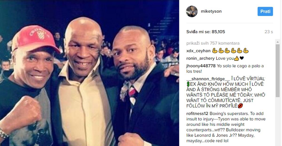 Mike Tyson podijelio kultnu fotku s hrvatskom šiltericom