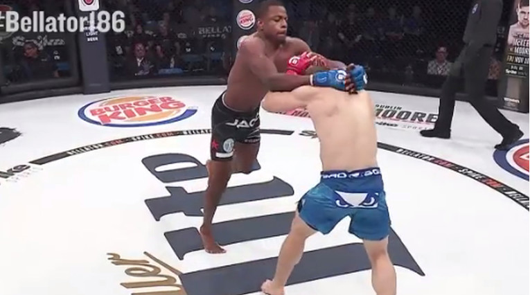 DEBI ZA PAMĆENJE U prvom nastupu u Bellatoru slavio brutalnim letećim koljenom