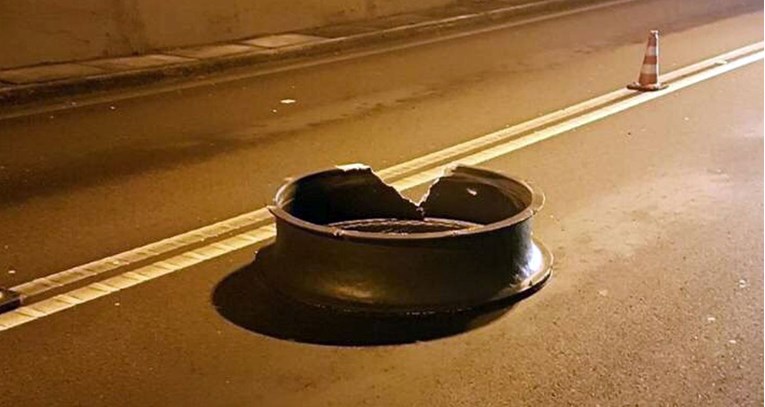 Bizarna nesreća u tunelu Učka: Sa stropa otpao dio ventilacije, sudarila se dva auta