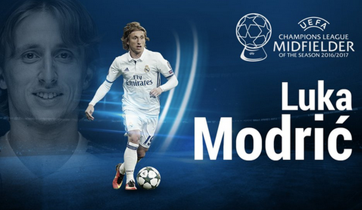 Luka Modrić najbolji europski veznjak godine!