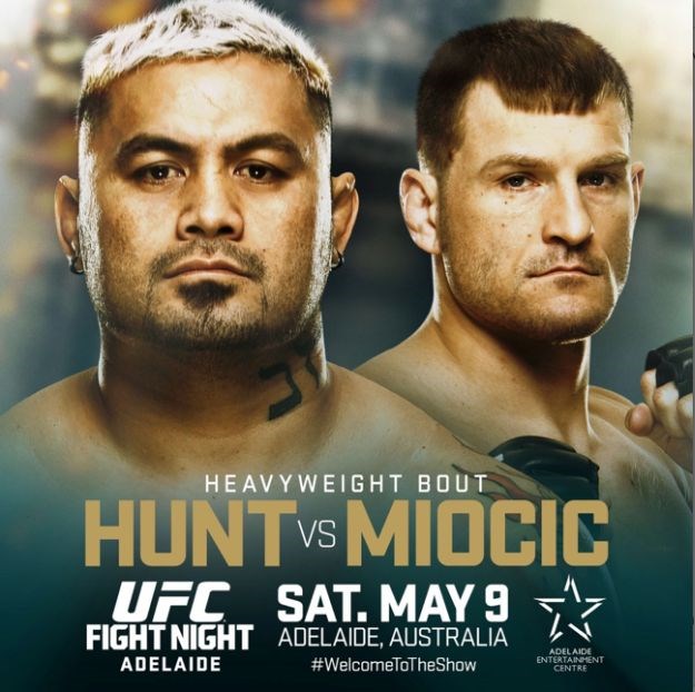 UFC potvrdio: Mark Hunt i Stipe Miočić 10. svibnja u Adelaideu