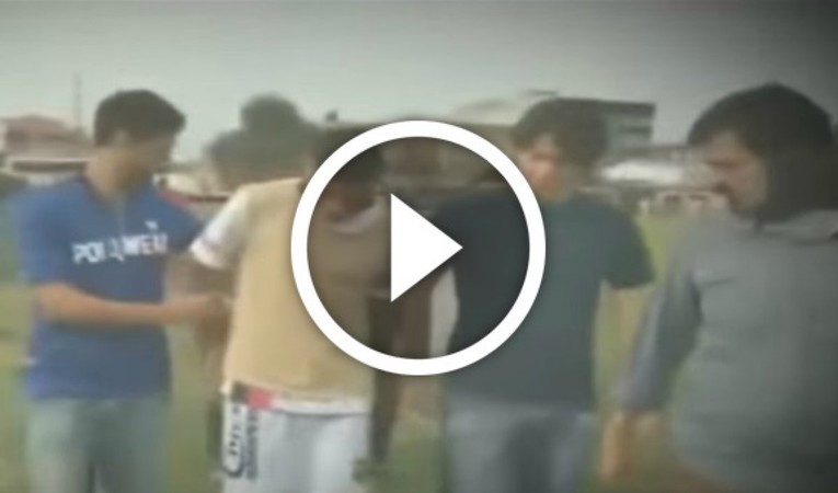 VIDEO Nogometaš uhićen usred utakmice