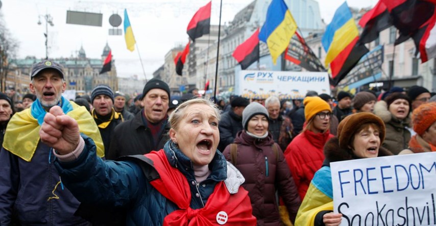 Čudna situacija u Ukrajini, tisuće ljudi na ulicama traže oslobađanje bivšeg gruzijskog predsjednika