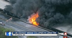 VIDEO Troje uhićenih zbog podmetanja požara koji je uzrokovao kaos na autocesti u Atlanti