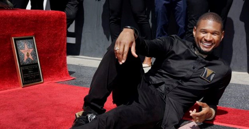 Usher dobio zvijezdu na hollywoodskom Šetalištu slavnih: "Dođite je laštiti"