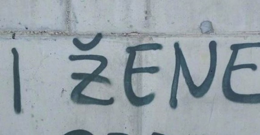 FOTO "Laž i točka": Grafit u Splitu otkrio što sve žene rade, a čega se srame