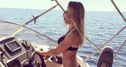 FOTO Djevojka Borne Ćorića na Instagramu se pohvalila isklesanim tijelom