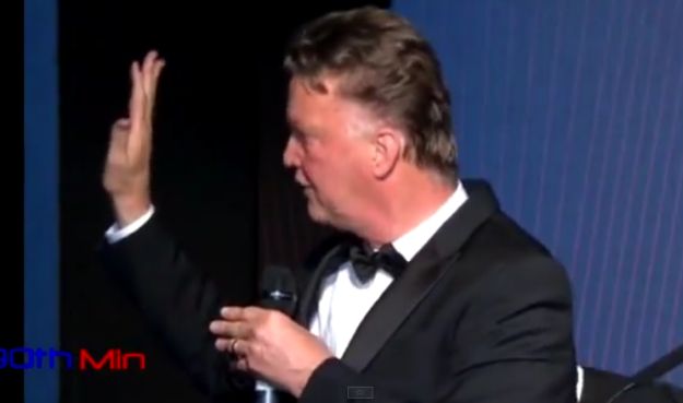 Pijani Van Gaal ukrao šou: Pogledajte govor koji je oduševio Englesku