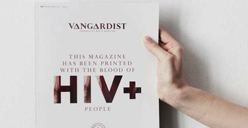 Izdali magazin tiskan krvlju osoba zaraženih HIV-om