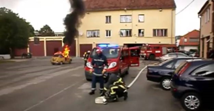Varaždinski vatrogasci zapalili pa ugasili fiću