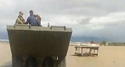VIDEO Pogledajte akcije vatrogasaca u poplavljenom Ninu