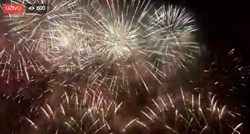 VIDEO Pogledajte spektakularni vatromet na Bundeku