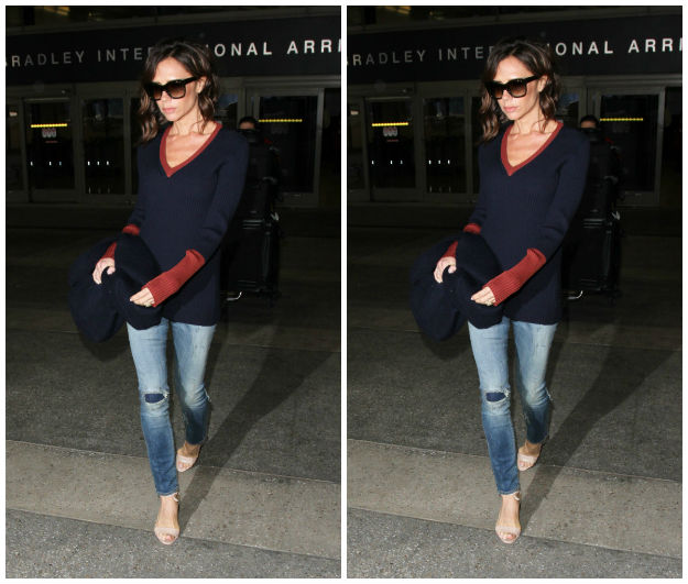 Izdanje na koje nismo navikli: Victoria Beckham u trapericama