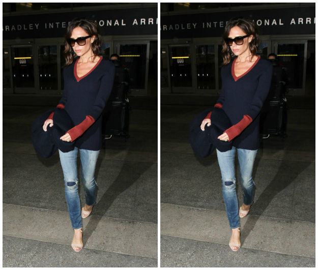 Izdanje na koje nismo navikli: Victoria Beckham u trapericama