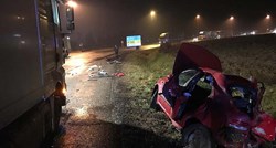 Teška nesreća kod Osijeka, u sudaru auta s kamionom poginulo devetogodišnje dijete