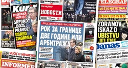 Pogledajte današnje naslovnice srpskih medija: "Ustaše su bijesne"