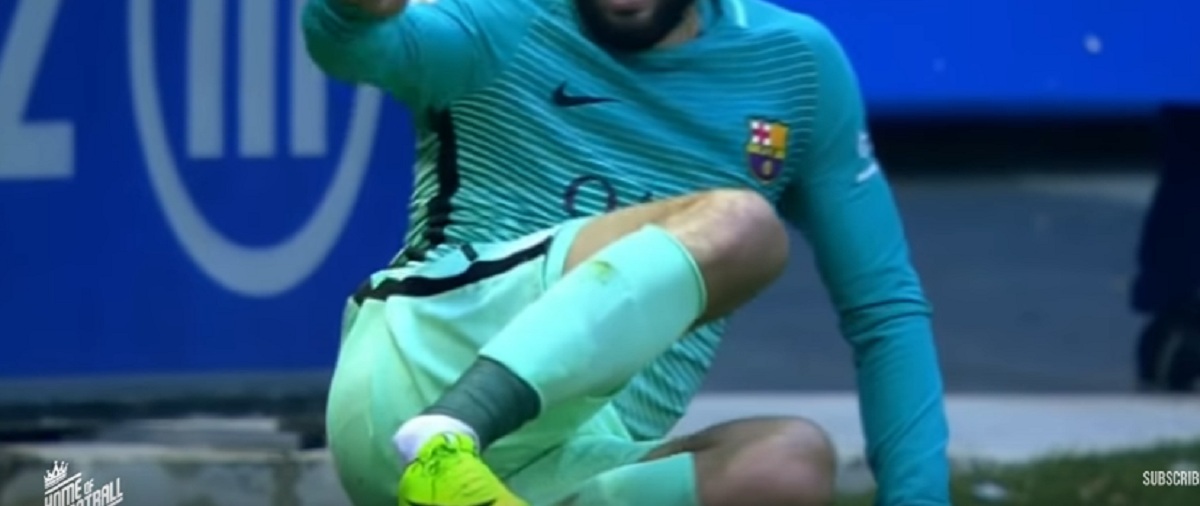 UZNEMIRUJUĆI VIDEO Slomio nogu igraču Barce kod 0:6 i pet minuta prije kraja utakmice