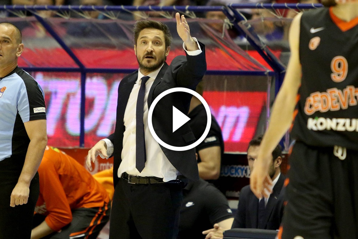 CEDEVITIN TRENER NAPRAVIO ŠOU U BEOGRADU "Ja sam klaun, ispričavam se igračima"