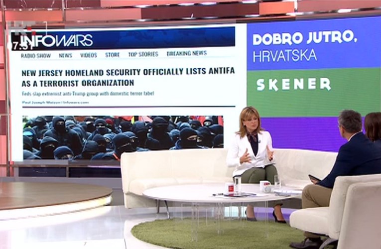 Karolina Vidović Krišto na HRT-u gadila antifašizam, pozvala se na portal poznat po širenju laži