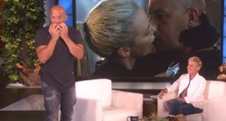 VIDEO Vin Diesel napravio scenu zbog poljupca s Charlize Theron
