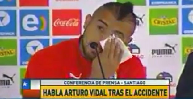 Usred Copa Americe pijani Vidal razbio Ferrari, vrijeđao policajce, pa se rasplakao: "Oprostite mi"