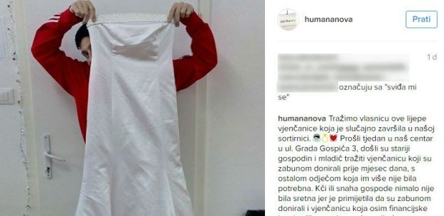 FOTO Zagreb: Traži se vlasnica ove vjenčanice, pomozite je pronaći