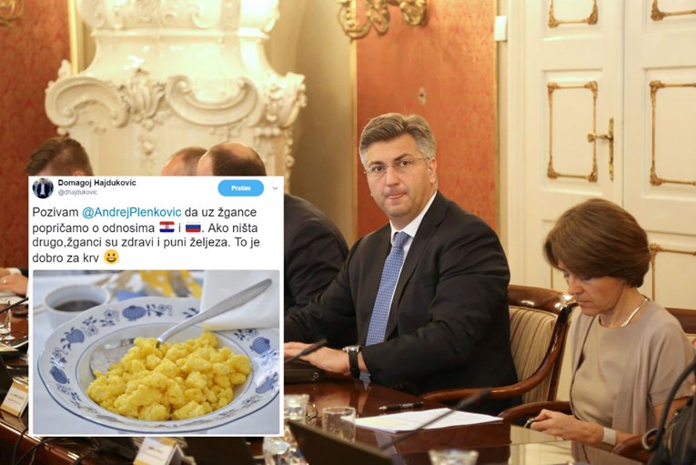 Nakon jučerašnje rasprave u saboru, Hajduković je Plenkovića putem Twittera pozvao na žgance