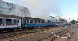 Zapalio se vlak na zagrebačkom Glavnom kolodvoru
