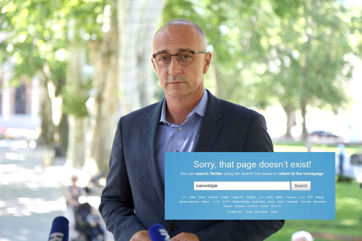 Ivan Vrdoljak izbrisao svoj Twitter profil