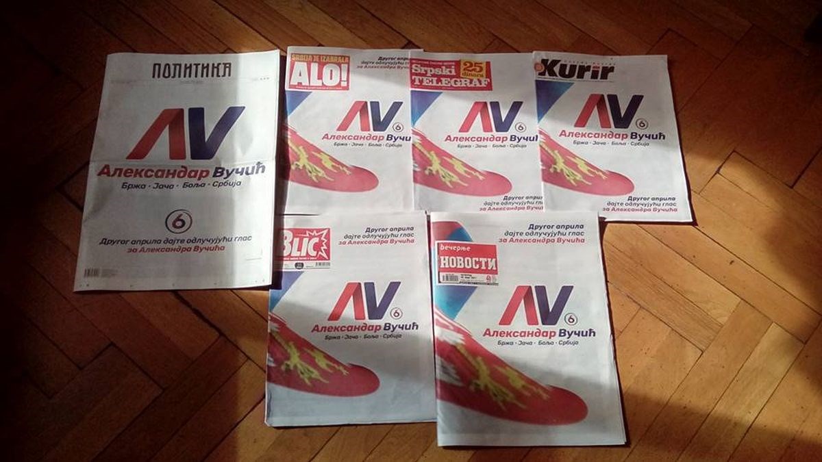 FOTO Sutra je u Srbiji predizborna šutnja, pogledajte naslovnice današnjih dnevnih novina