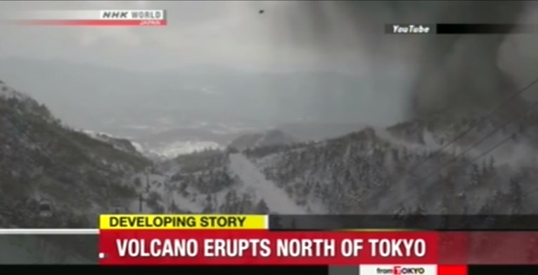 Vulkan u Japanu izazvao lavinu u skijaškom odmaralištu, poginuo vojnik
