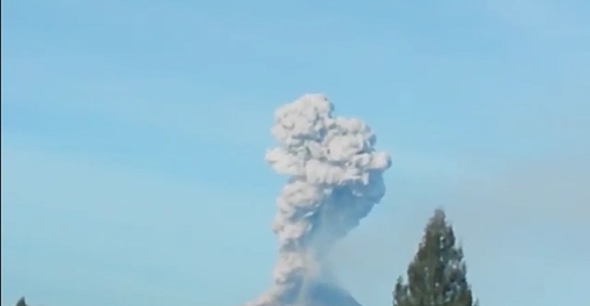 VIDEO Vulkan erumpirao sedam puta u posljednjem danu