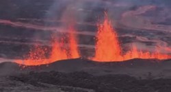 Erupcija vulkana na otoku Reunion