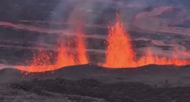 Erupcija vulkana na otoku Reunion