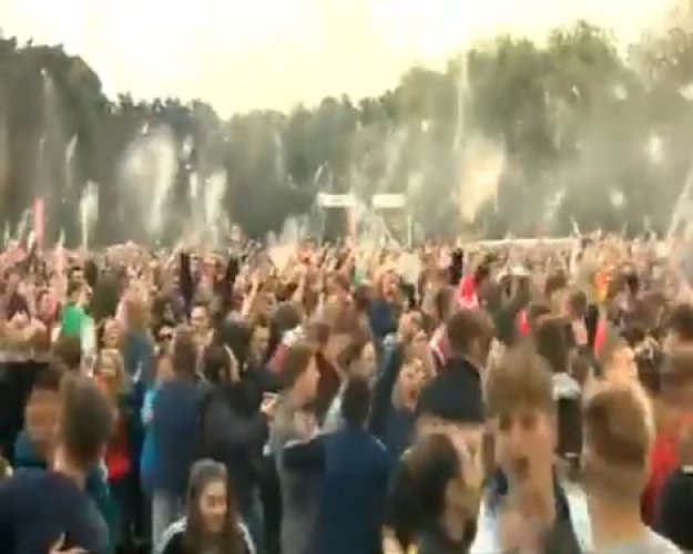 Pogledajte slavlje povijesnog uspjeha u Walesu