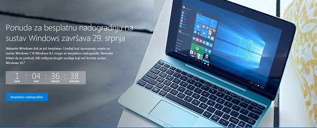 Danas vam je zadnja šansa da besplatno nadogradite Windows 10