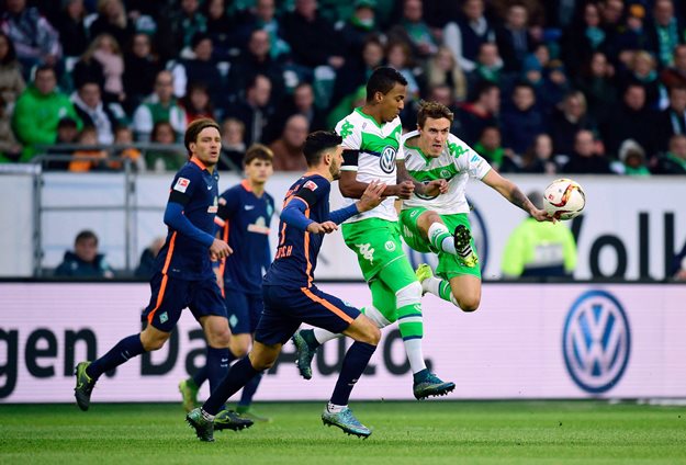 Wolfsburg utrpao šesticu Werderu