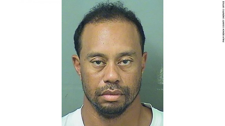 Uhićen Tiger Woods jer je vozio pijan: Pogledajte fotografiju iz policijske postaje na kojoj ne sliči na sebe