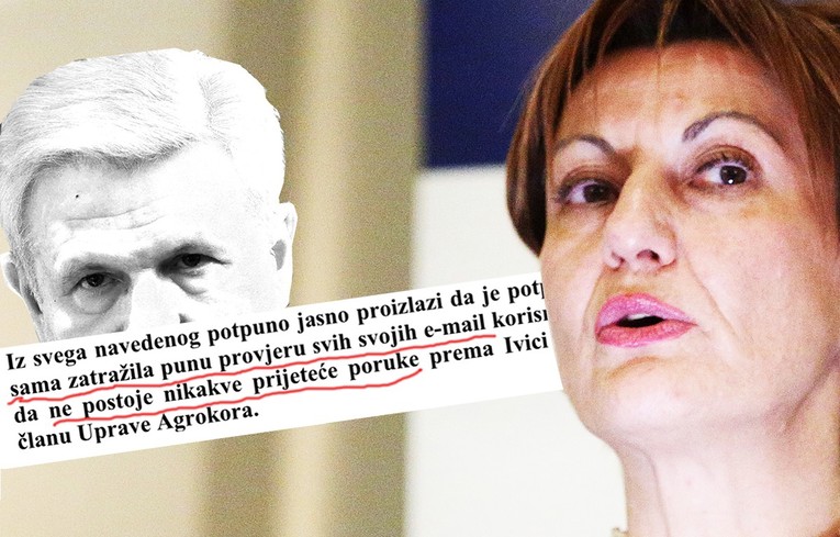Dalićka tvrdi da je zatražila provjeru svih mailova: Nisam prijetila Todoriću