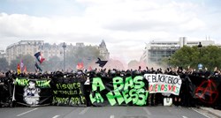 Preko 100 ljudi uhapšeno u Francuskoj nakon prvosvibanjskih prosvjeda