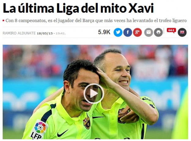 Kraj jedne ere: Xavi u četvrtak objavljuje odlazak iz Barcelone