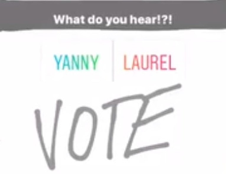 Ova snimka posvađala je internet: Čujete li Yanny ili Laurel?