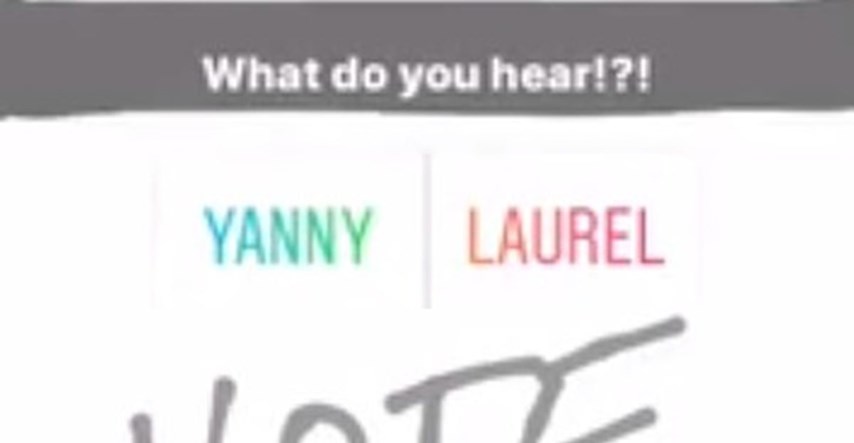 Ova snimka posvađala je internet: Čujete li Yanny ili Laurel?