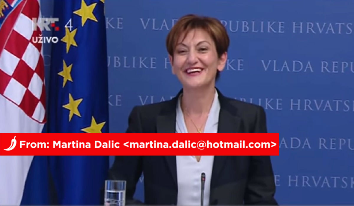 Sjećate se kad je Dalićka umirala od smijeha? Tog dana je i na hotmailu bilo veselo