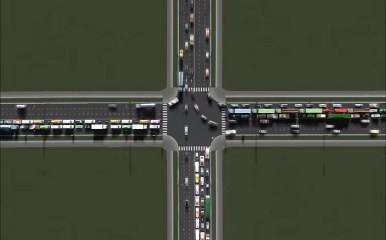 VIDEO Internetom kruži simulacija koja nudi rješenje i za najgore prometne gužve