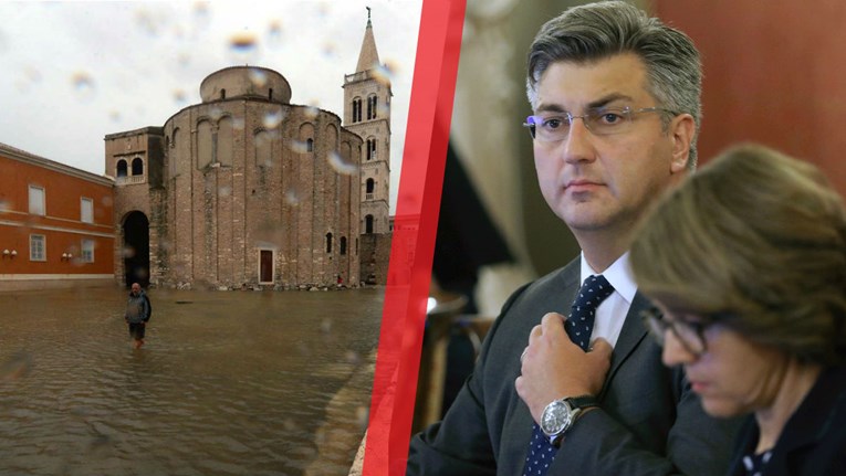 Plenković će danas održati radni sastanak o saniranju posljedica poplava u Zadru