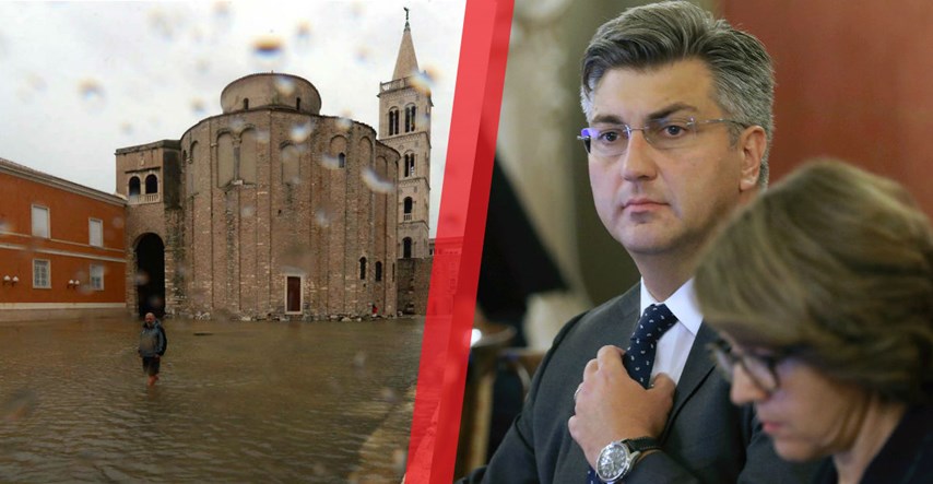 Plenković će danas održati radni sastanak o saniranju posljedica poplava u Zadru