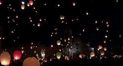 Lampioni puni ljubavi: Zadarsko nebo zasjalo dobrim željama